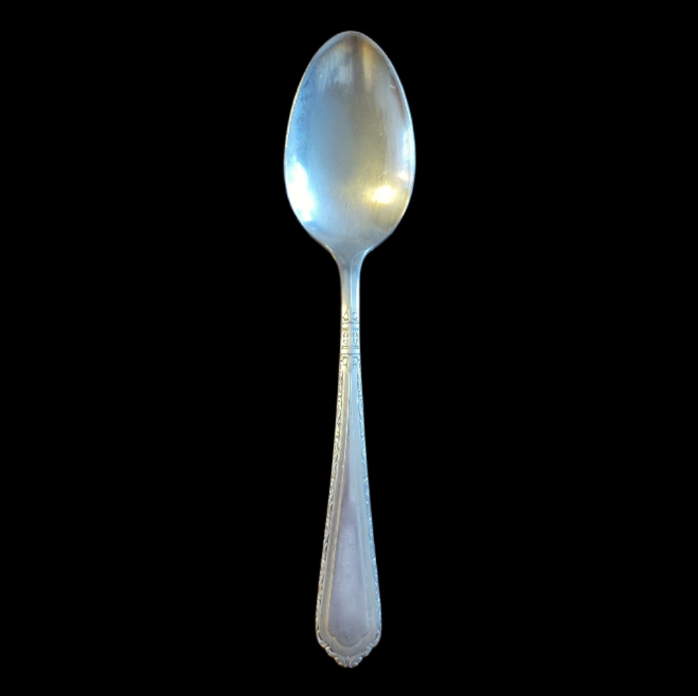 Vtg Cromwell Silver Plated Tablespoon